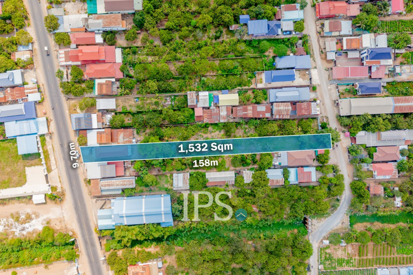 1,530 Sqm Land with Building For Sale - Prek Thmey, Chbar Ampov