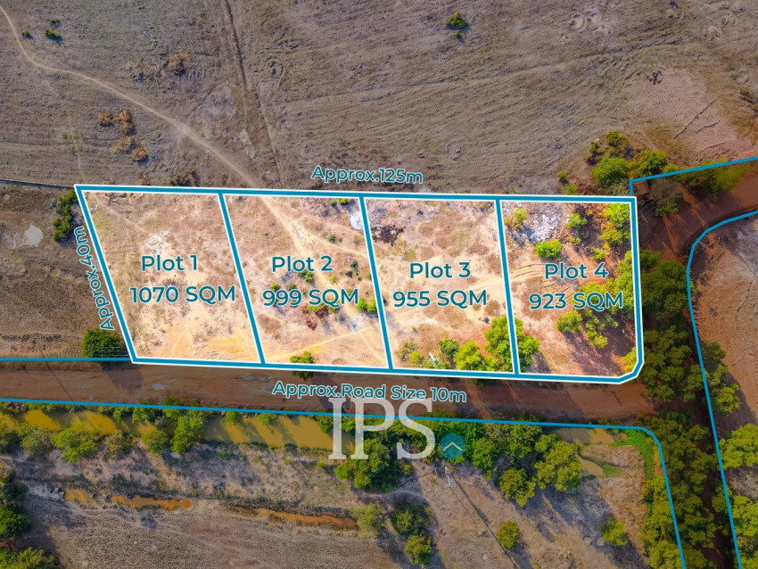 955 Sqm Land For Sale - Svay Dangkum, Siem Reap