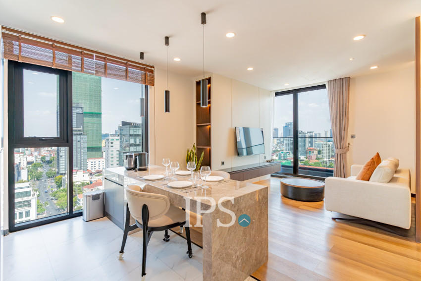 2 Bedroom Serviced Apartment For Rent - Boeung Raing, Phnom Penh