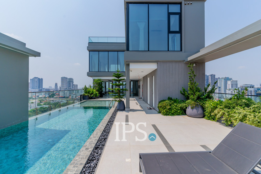 36 Sqm Studio Serviced Apartment For Rent - Boeung Raing, Phnom Penh