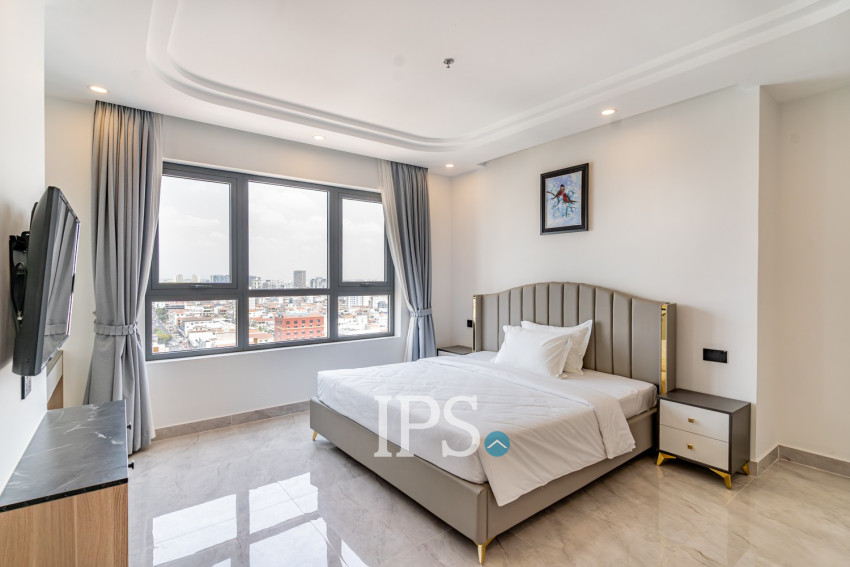 2 Bedroom Serviced Apartment For Rent - Phsar Depou 1, Phnom Penh
