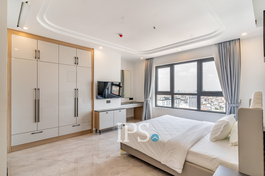 2 Bedroom Serviced Apartment For Rent - Phsar Depou 1, Phnom Penh