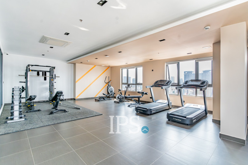 2 Bedroom Serviced Apartment For Rent - Phsar Depou 1, Phnom Penh