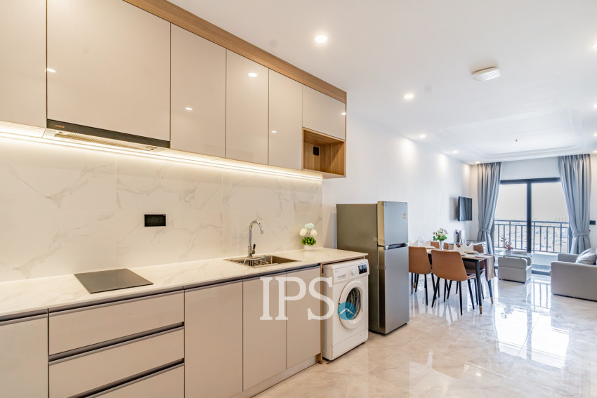 2 Bedroom Serviced Apartment For Rent - Phsar Depou 1, Phnom Penh