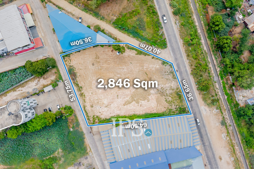 2,846 Sqm Land For Sale - Samraong Kraom, Phnom Penh