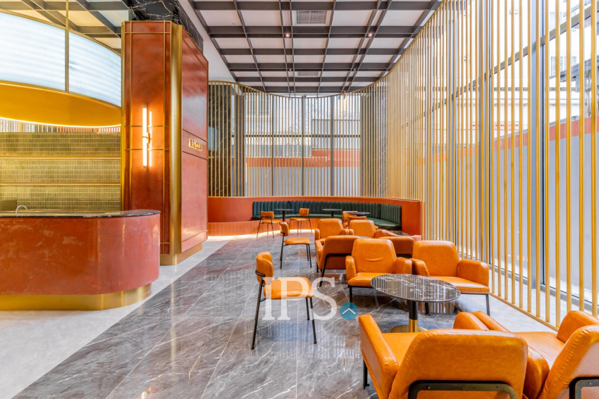 24th Floor 1 Bedroom Condo Type B1 For Sale - Time Square 306, BKK1, Phnom Penh