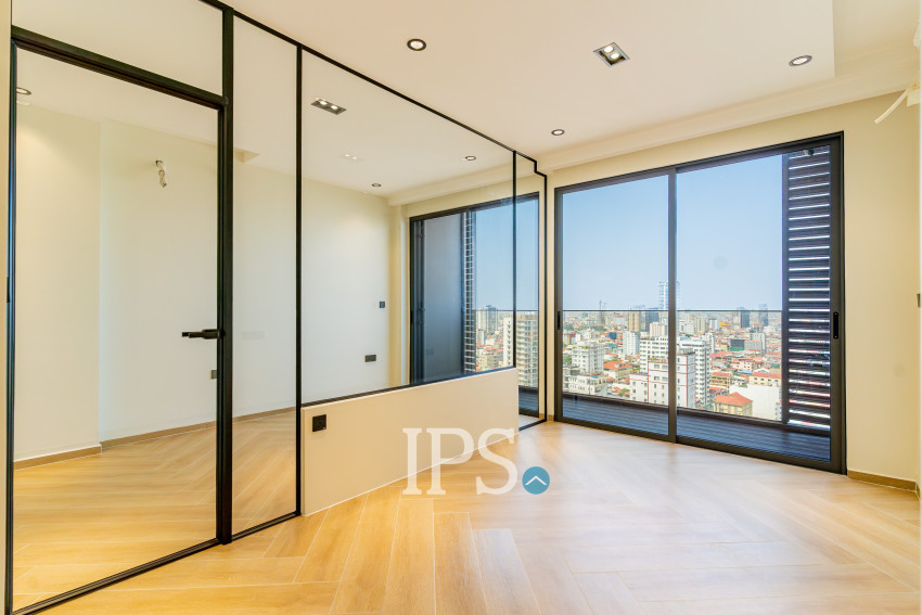 24th Floor 1 Bedroom Condo Type B1 For Sale - Time Square 306, BKK1, Phnom Penh