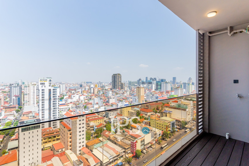24th Floor 1 Bedroom Condo Type B1 For Sale - Time Square 306, BKK1, Phnom Penh