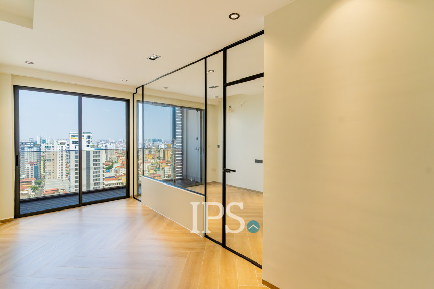 24th Floor 1 Bedroom Condo Type B1 For Sale - Time Square 306, BKK1, Phnom Penh