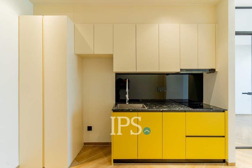 24th Floor 1 Bedroom Condo Type B1 For Sale - Time Square 306, BKK1, Phnom Penh