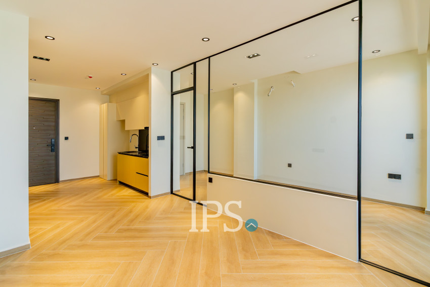 24th Floor 1 Bedroom Condo Type B1 For Sale - Time Square 306, BKK1, Phnom Penh