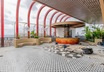 24th Floor 1 Bedroom Condo Type C3 For Sale - Time Square 306, BKK1, Phnom Penh thumbnail