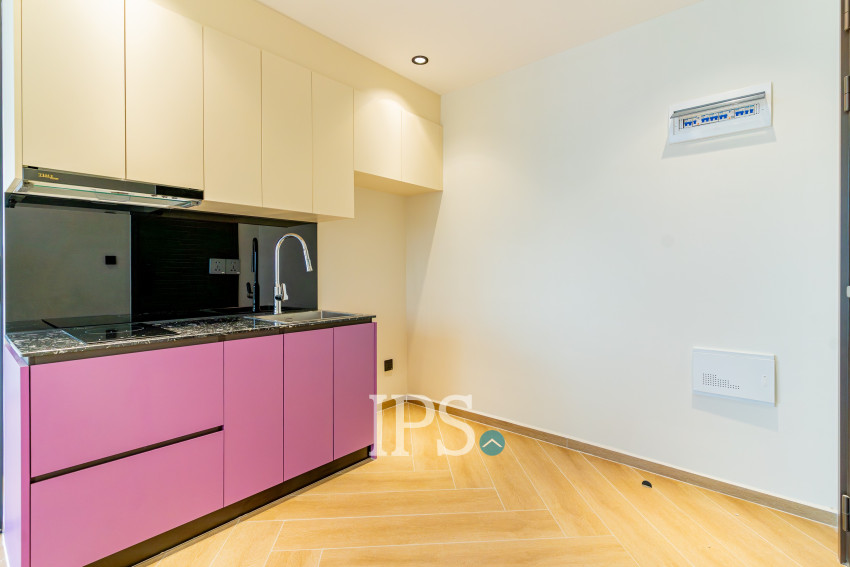 24th Floor 1 Bedroom Condo Type C3 For Sale - Time Square 306, BKK1, Phnom Penh