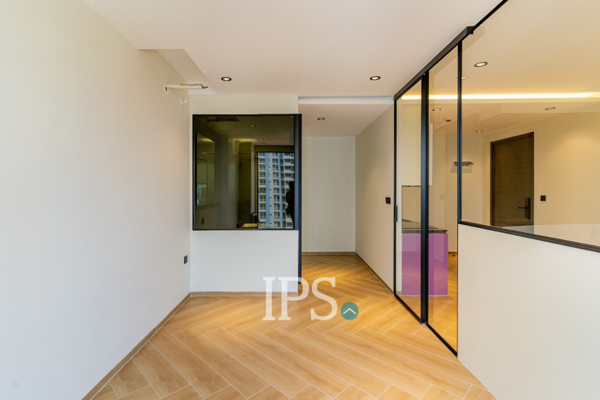 24th Floor 1 Bedroom Condo Type C3 For Sale - Time Square 306, BKK1, Phnom Penh