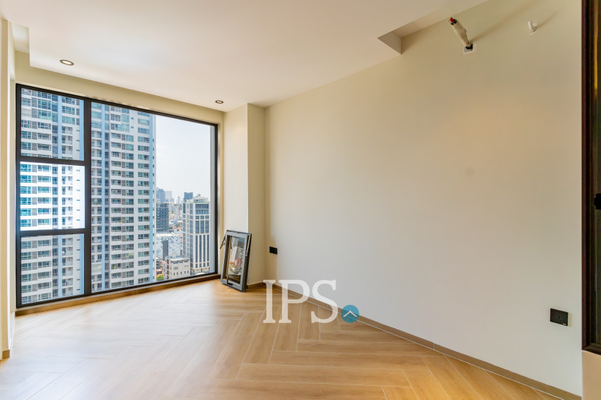 24th Floor 1 Bedroom Condo Type C3 For Sale - Time Square 306, BKK1, Phnom Penh