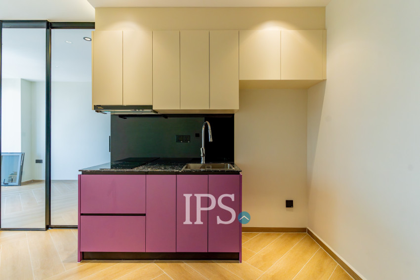 24th Floor 1 Bedroom Condo Type C3 For Sale - Time Square 306, BKK1, Phnom Penh