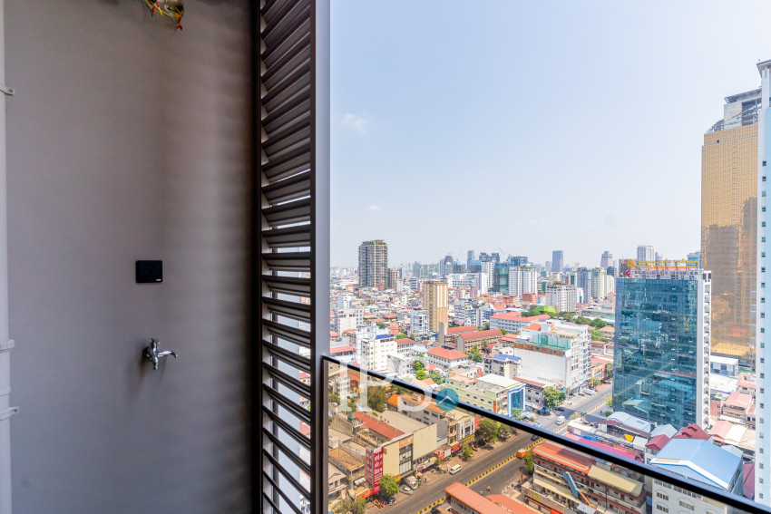 24th Floor 1 Bedroom Condo Type C3 For Sale - Time Square 306, BKK1, Phnom Penh