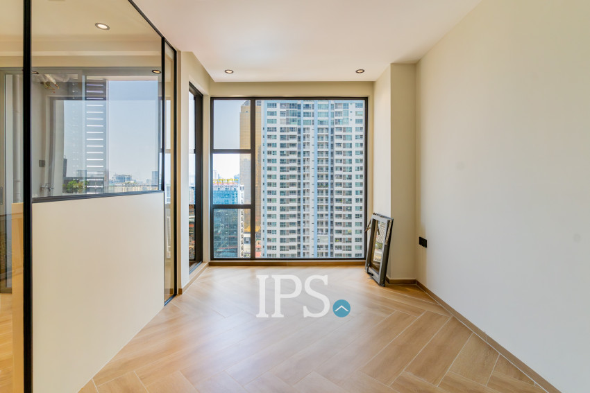24th Floor 1 Bedroom Condo Type C3 For Sale - Time Square 306, BKK1, Phnom Penh