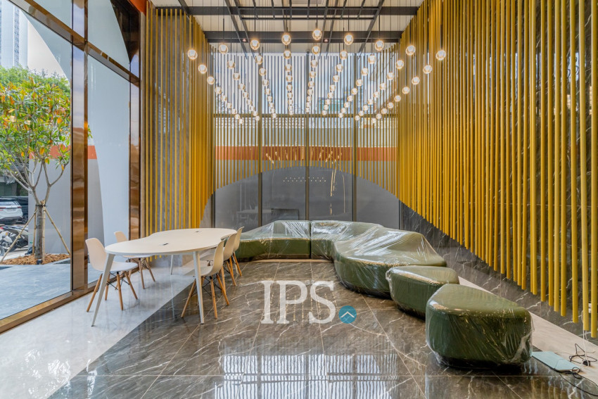 8th Floor 1 Bedroom Condo Type C5 For Sale - Time Square 306, BKK1, Phnom Penh