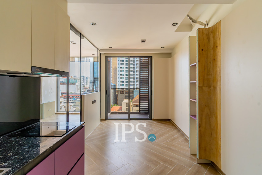 8th Floor 1 Bedroom Condo Type C5 For Sale - Time Square 306, BKK1, Phnom Penh