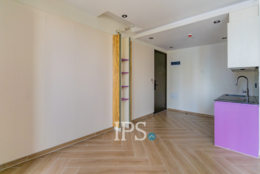 8th Floor 1 Bedroom Condo Type C5 For Sale - Time Square 306, BKK1, Phnom Penh