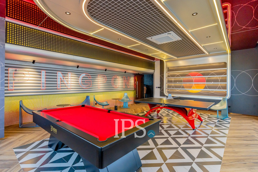 24th Floor 2 Bedroom Condo For Sale - Time Square 5, BKK1, Phnom Penh