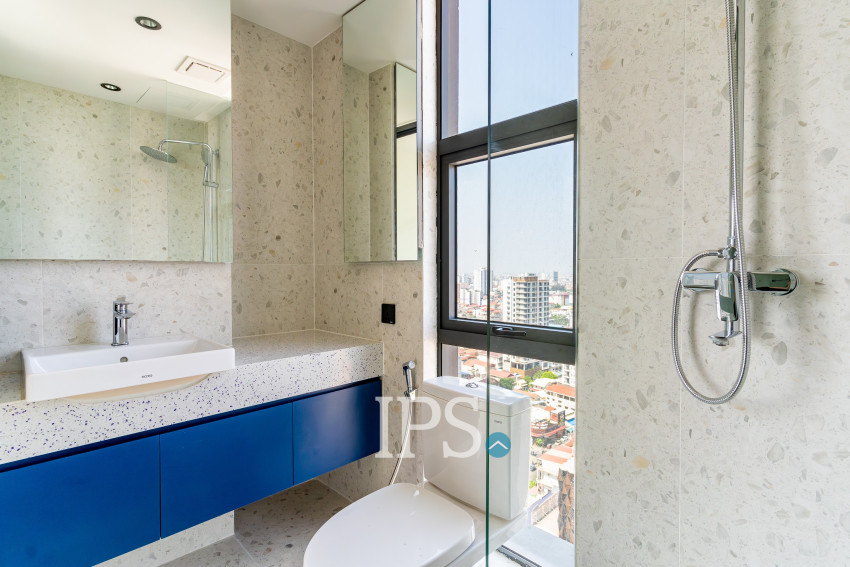 24th Floor 2 Bedroom Condo For Sale - Time Square 5, BKK1, Phnom Penh