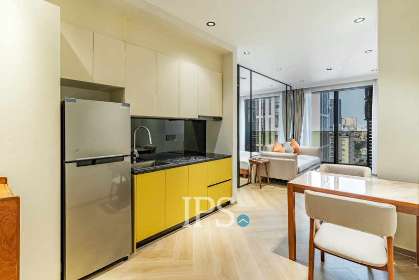 1 Bedroom Condo For Rent - Time Square 5, BKK1, Phnom Penh