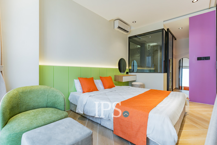 1 Bedroom Condo For Rent - Time Square 5, BKK1, Phnom Penh