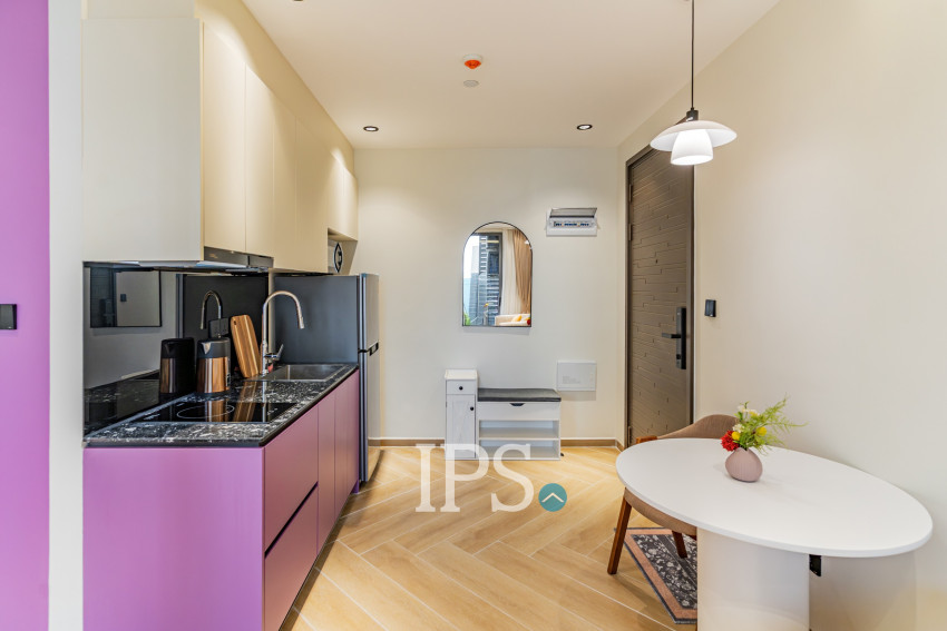 1 Bedroom Condo For Rent - Time Square 5, BKK1, Phnom Penh