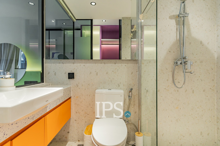 1 Bedroom Condo For Rent - Time Square 5, BKK1, Phnom Penh