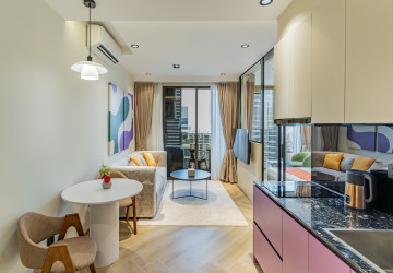 1 Bedroom Condo For Rent - Time Square 5, BKK1, Phnom Penh thumbnail