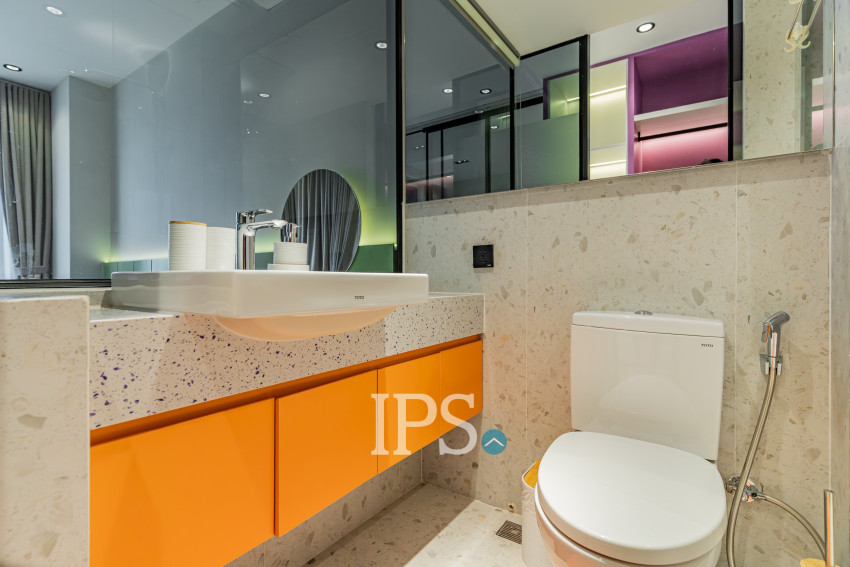 1 Bedroom Condo For Rent - Time Square 5, BKK1, Phnom Penh