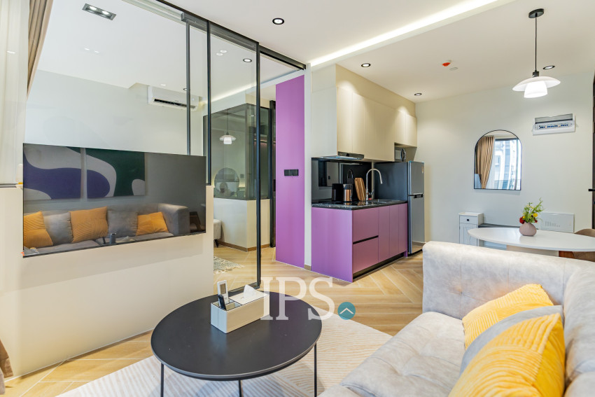 1 Bedroom Condo For Rent - Time Square 5, BKK1, Phnom Penh