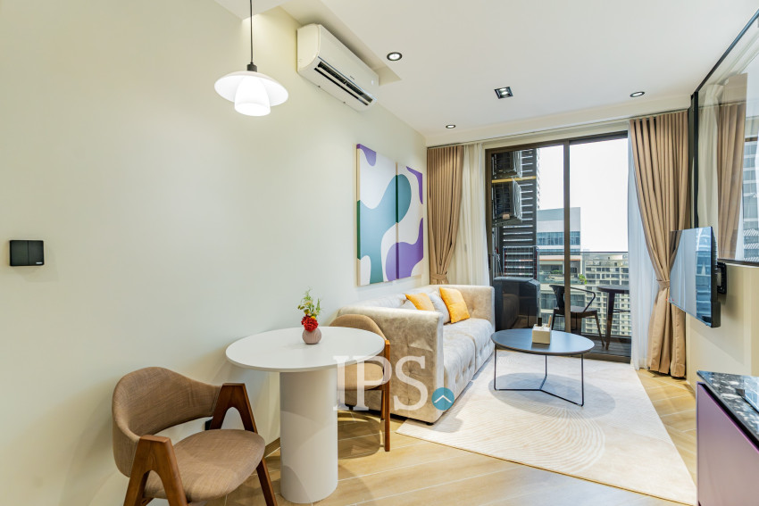 1 Bedroom Condo For Rent - Time Square 5, BKK1, Phnom Penh