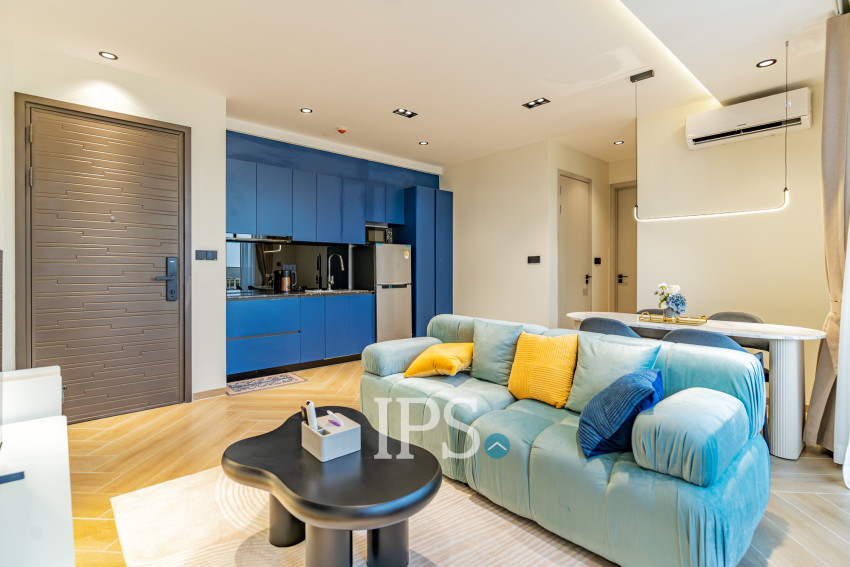 2 Bedroom Condo For Rent - Time Square 5, BKK1, Phnom Penh