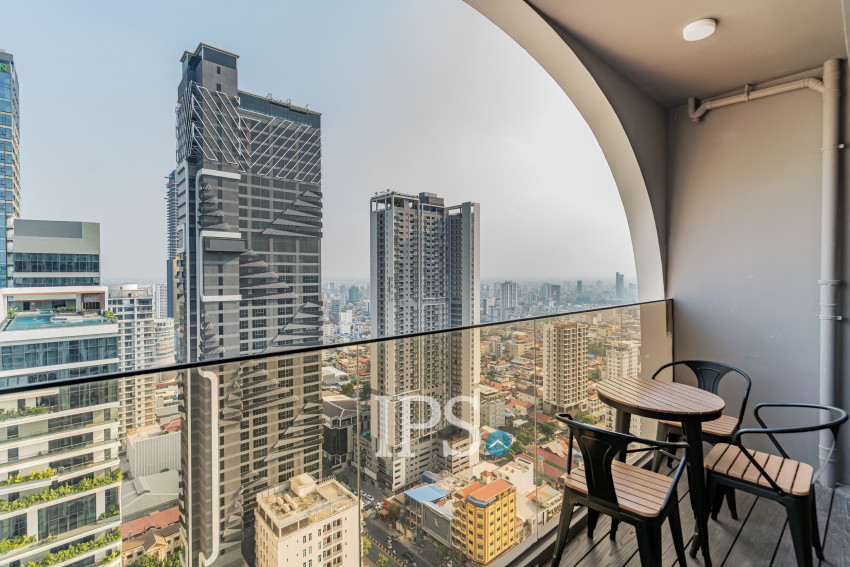 2 Bedroom Condo For Rent - Time Square 5, BKK1, Phnom Penh