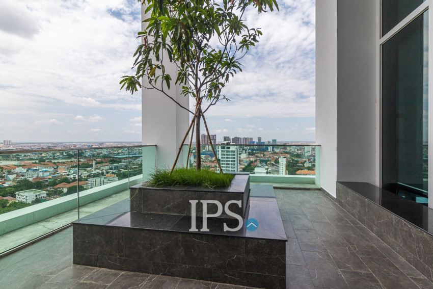 27th Floor 2 Bedroom Condo For Sale - J Tower 2, BKK1, Phnom Penh