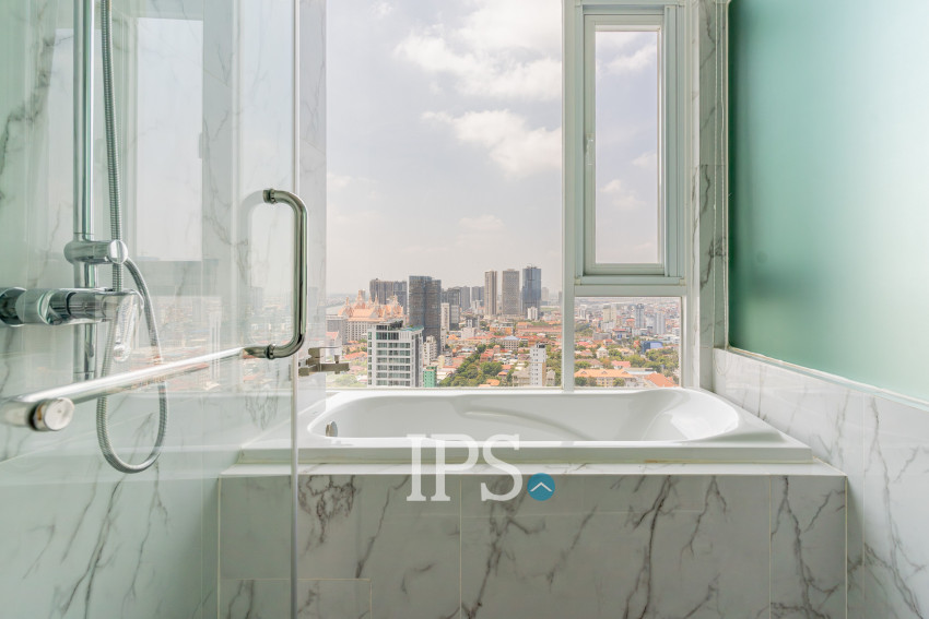 27th Floor 2 Bedroom Condo For Sale - J Tower 2, BKK1, Phnom Penh