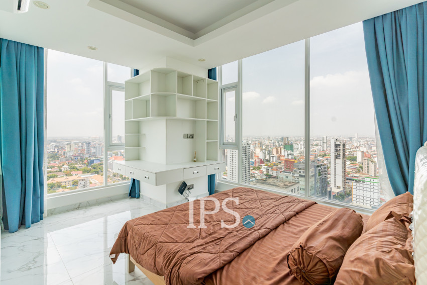 27th Floor 2 Bedroom Condo For Sale - J Tower 2, BKK1, Phnom Penh