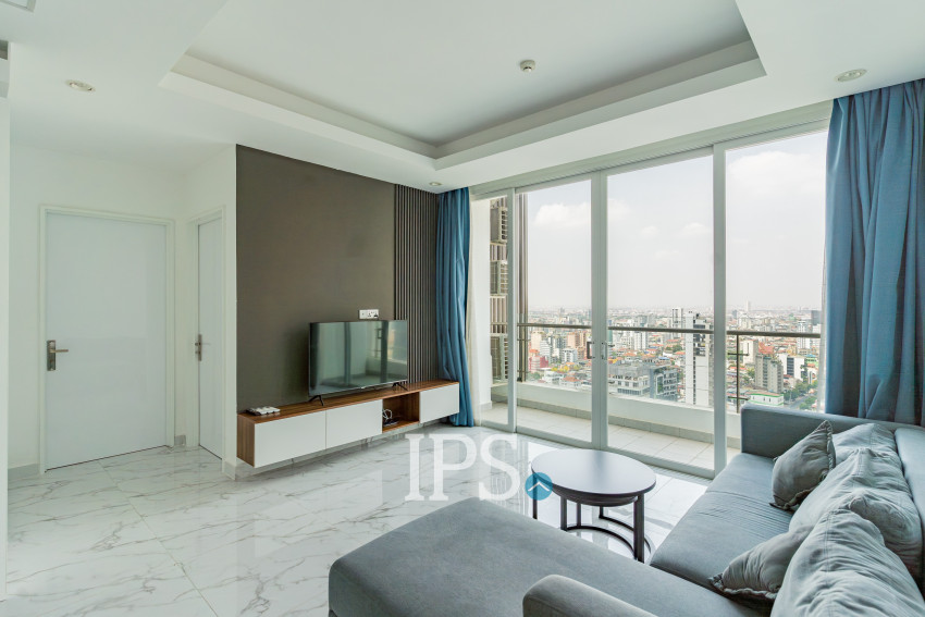 27th Floor 2 Bedroom Condo For Sale - J Tower 2, BKK1, Phnom Penh