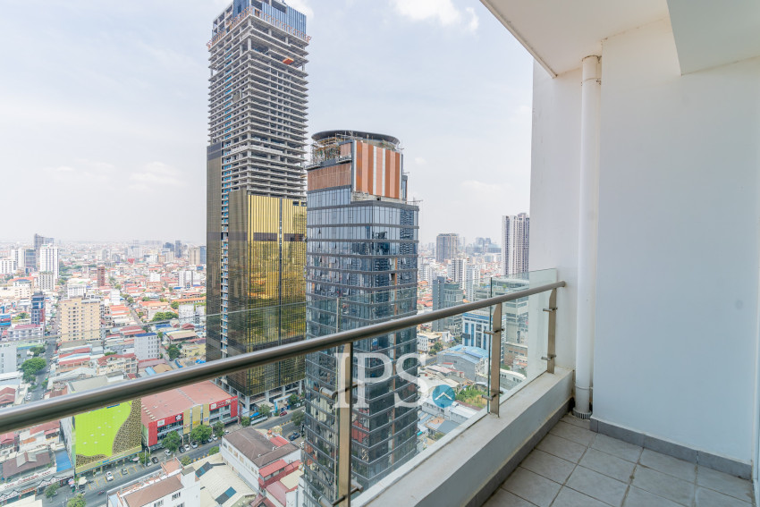 27th Floor 2 Bedroom Condo For Sale - J Tower 2, BKK1, Phnom Penh