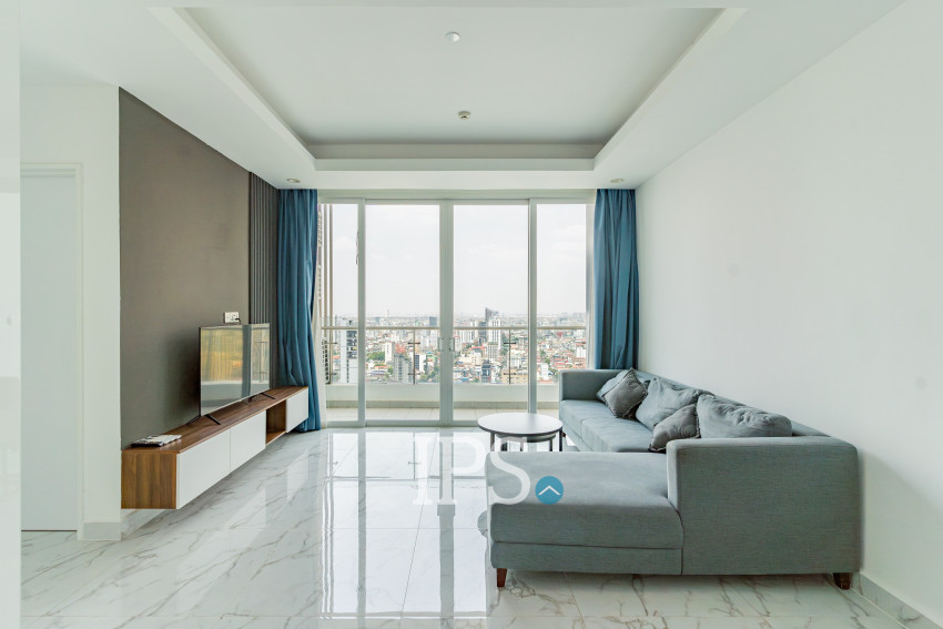 27th Floor 2 Bedroom Condo For Sale - J Tower 2, BKK1, Phnom Penh
