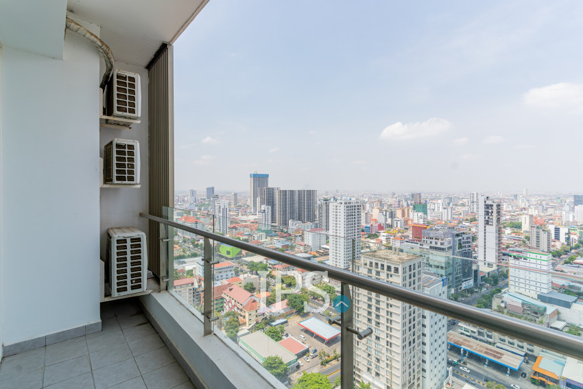 27th Floor 2 Bedroom Condo For Sale - J Tower 2, BKK1, Phnom Penh