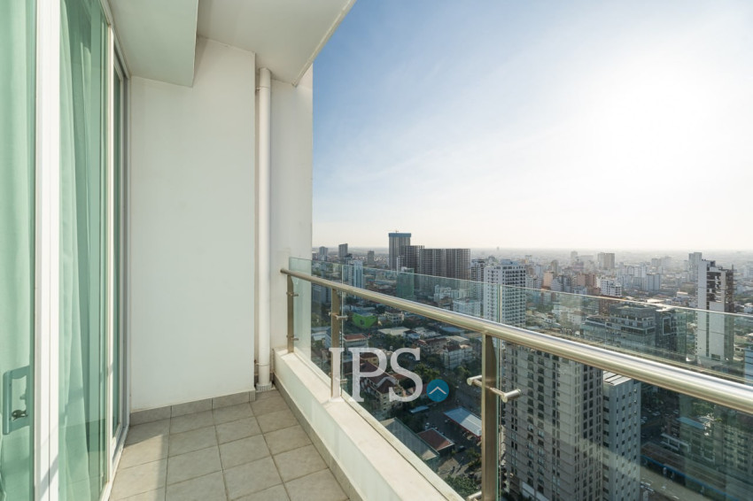 28th Floor 2 Bedroom Condo For Sale - J Tower 2, BKK1, Phnom Penh