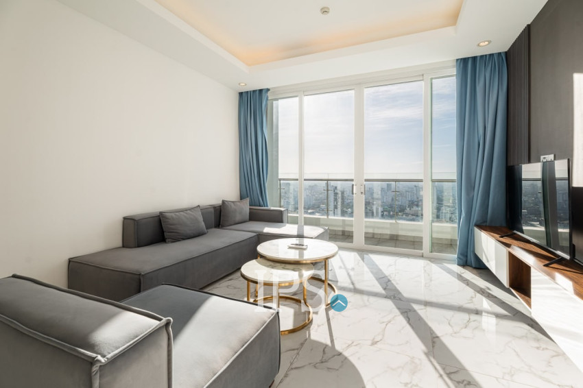 28th Floor 2 Bedroom Condo For Sale - J Tower 2, BKK1, Phnom Penh