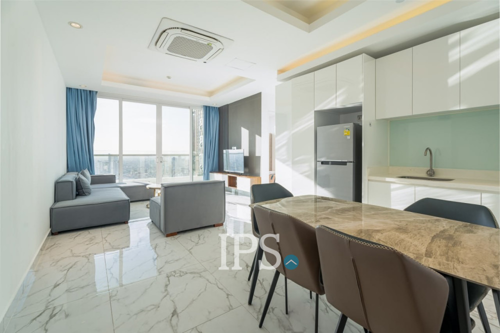 28th Floor 2 Bedroom Condo For Sale - J Tower 2, BKK1, Phnom Penh - Image 2