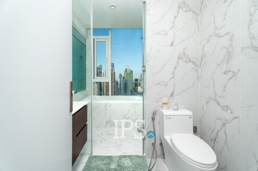 28th Floor 2 Bedroom Condo For Sale - J Tower 2, BKK1, Phnom Penh