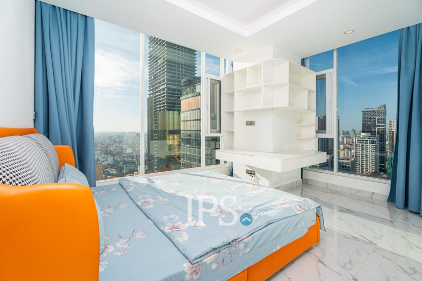28th Floor 2 Bedroom Condo For Sale - J Tower 2, BKK1, Phnom Penh