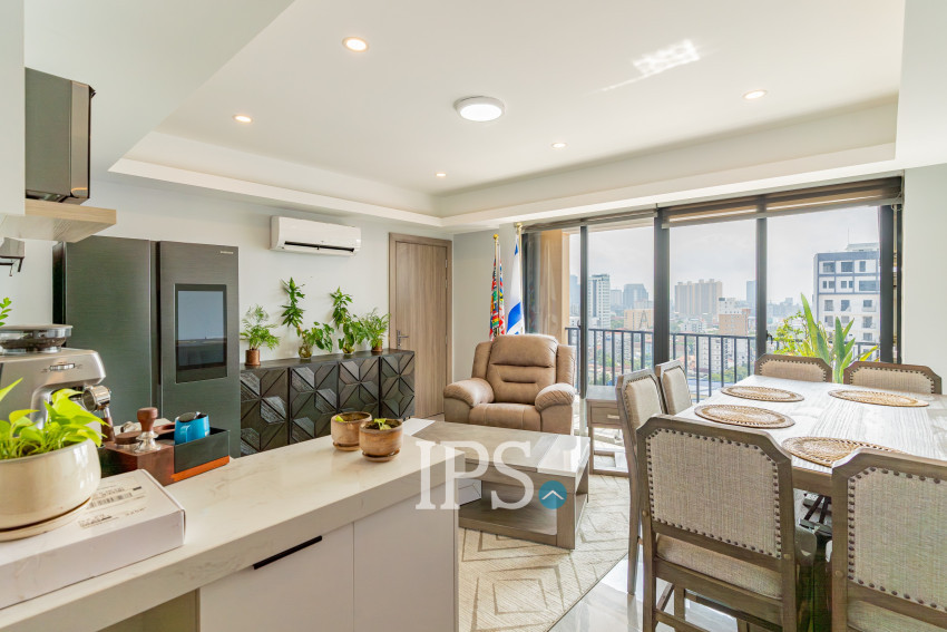 17th Floor 3 Bedroom Condo For Sale - Parc 21 Residence, Boeung Trabek, Phnom Penh